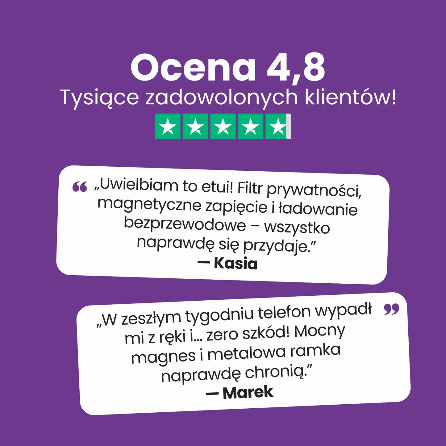 MagVibe etui Samsung z filtrem prywatności